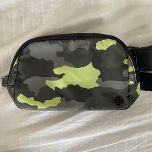 Lululemon Green Camo Belt Bag